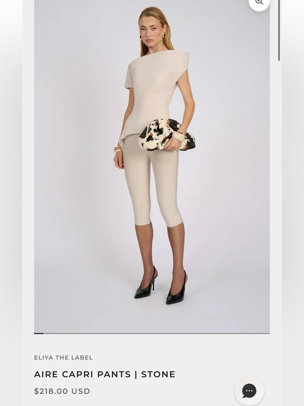 Eliya the label aire capri pants